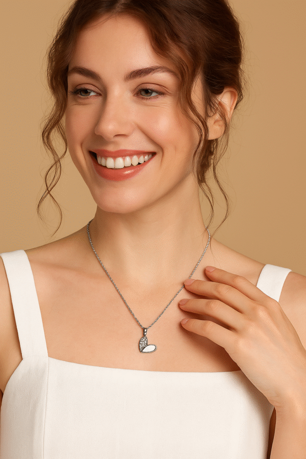 Velour Heart Pendant - Image 2