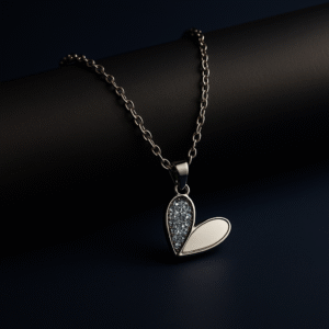 Velour Heart Pendant